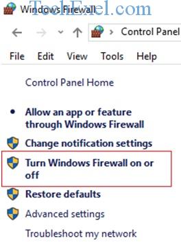 Turn Off Windows Firewall - Ethernet Doesn’t Have a Valid IP Configuration