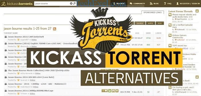 Best Kickass Torrent Alternatives