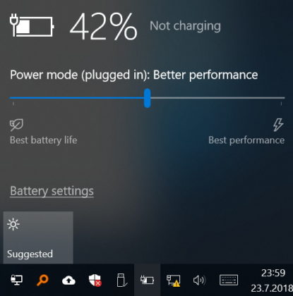 screen lights up when charger plugged in