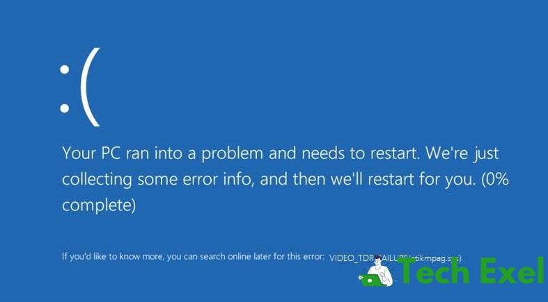 Video TDR Failure or VIDEO_TDR_FAILURE (nvlddmkm.sys) in Windows 10