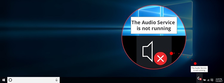 The Audio Service is Not Running