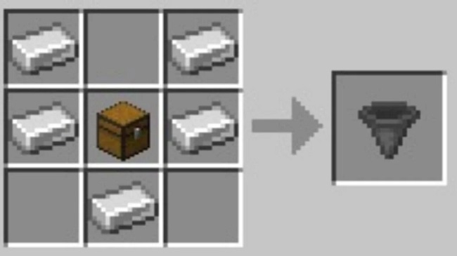 How To Make A Hopper in Minecraft