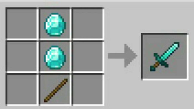 How To Make A Sword in Minecraft