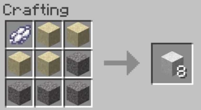 How To Make White Concrete in Minecraft